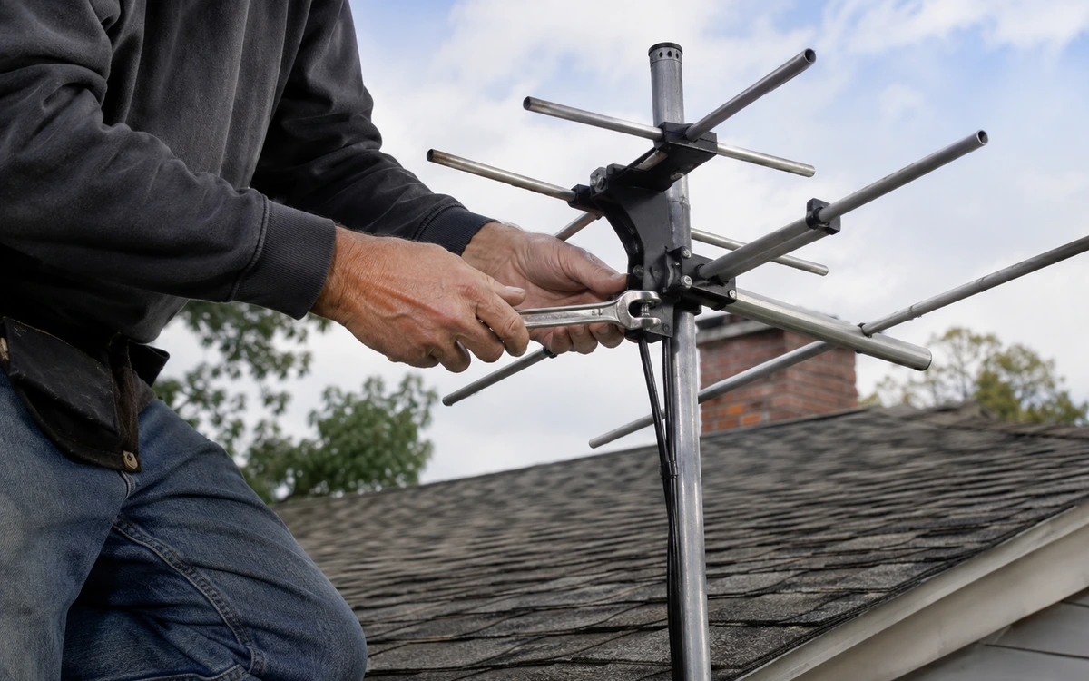 Tv antenna removal contractor